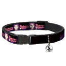 Breakaway Cat Collar with Bell - THE APOTHECARY DIARIES Jinshi Pose and Title Logo Black
