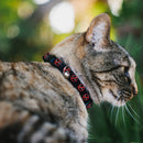 Breakaway Cat Collar with Bell - Deadpool Logo2 Black/Red/White