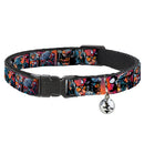 Cat Collar Breakaway - Spider-Man & Black Cat Scene Blocks