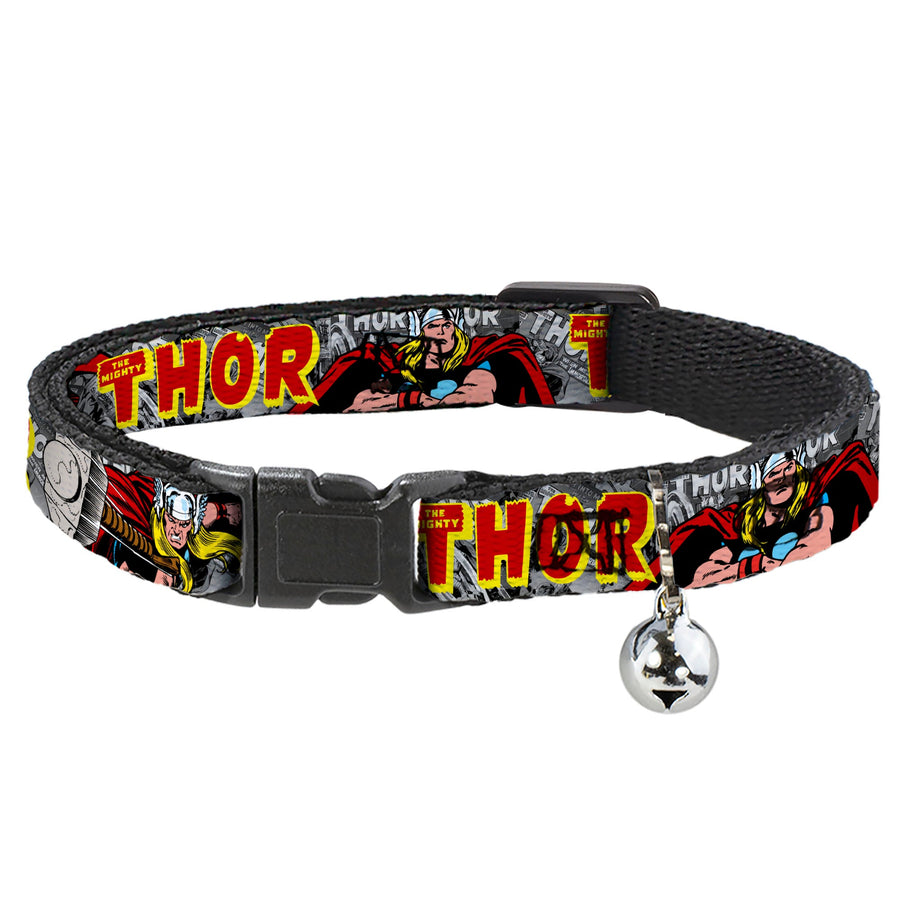 MARVEL COMICS Cat Collar Breakaway - THE MIGHTY THOR Action Poses