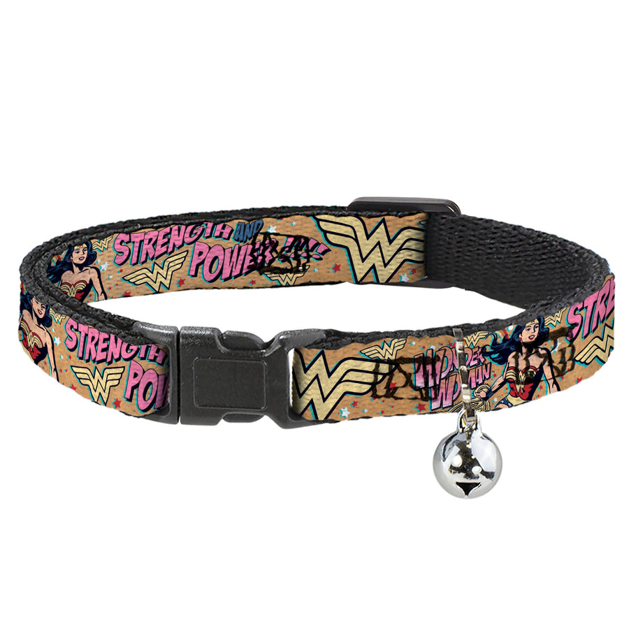 Cat Collar Breakaway - Wonder Woman Strength & Power