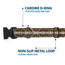 Plastic Clip Collar - Snake Skin 2
