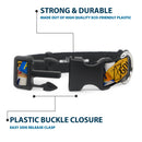 Plastic Clip Collar - Cali License Plates Stacked