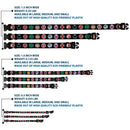 Plastic Clip Collar - 9-Avenger Icons Black/Multi Color