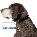 Plastic Clip Collar - Bat Signal-3 Black/Yellow/Black