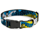 Plastic Clip Collar - Batman Scene1