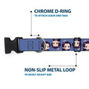 Plastic Clip Collar - The Apothecary Diaries Chibi Jinshi Flip Pose Blue