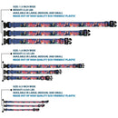 Plastic Clip Collar - THE APOTHECARY DIARIES Jinshi and Maomao Pose and Title Logo Purple
