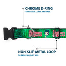 Plastic Clip Collar - THE APOTHECARY DIARIES Maomao Grinding Pose and Title Logo Greens
