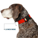 Plastic Clip Collar - Flash Logo Red/White/Yellow