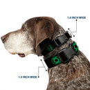 Plastic Clip Collar - DC League of Super-Pets Green Lantern Logo Black/Green