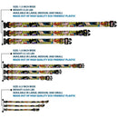 Plastic Clip Collar - Superheroines Wonder Woman/Supergirl/Batgirl