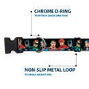 Plastic Clip Collar - Justice League Elite Forces Superheroes