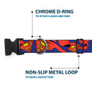 Plastic Clip Collar - Superman Shield w/Cape