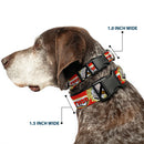 Plastic Clip Collar - THOR & Hammer Red/Yellow/White