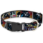 Plastic Clip Collar - Venom Comic Book Panels