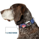 THE APOTHECARY DIARIES Title Logo Full Color Black/Red/White Seatbelt Buckle Collar - THE APOTHECARY DIARIES Jinshi and Maomao Pose and Title Logo Purple