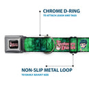 THE APOTHECARY DIARIES Title Logo Full Color Black/Red/White Seatbelt Buckle Collar - THE APOTHECARY DIARIES Maomao Grinding Pose and Title Logo Greens
