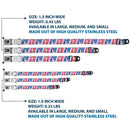 THE APOTHECARY DIARIES Title Logo Full Color Black/Red/White Seatbelt Buckle Collar - The Apothecary Diaries Gyokuyo and Lihua Pose Blocks White/Pink/Blue
