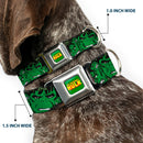 THE HULK Seatbelt Buckle Collar - The Hulk Stacked