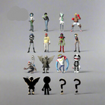 SuperPlastic: Minis, The Gorillaz Minis (S1)