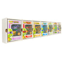 KUBBIE SLIM WHITE (1x7) - In Box Display Case for Funko Pops, Wall Mountable & Stackable Pop Shelf (Cardboard)