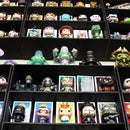 CLASSIC BLACK - Display Case for Funko Pops, Wall Mountable & Stackable Toy Shelf (Cardboard)