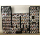 CLASSIC BLACK - Display Case for Funko Pops, Wall Mountable & Stackable Toy Shelf (Cardboard)