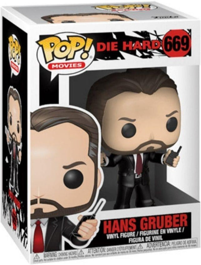 Funko Pop! Die Hard Hans Gruber #669 (VAULTED)