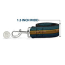 Dog Leash - AQUAMAN Scales Stripe Blues/Golds