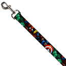 Dog Leash - Marvel Universe Superheroes Stacked