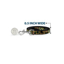 Dog Leash - LOKI Poses Black/Gold/Green