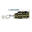 Dog Leash - Batman Shield Checkers