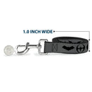 Dog Leash - Bat Logo Transitions Gray/Black