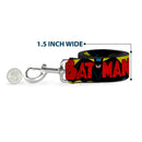 Dog Leash - Classic BATMAN Issue #1 Robin & Batman Cover Pose Yellow/Red