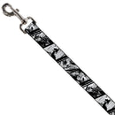 Dog Leash - Batman Hush Pose Sketches Black/White