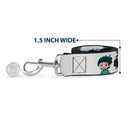 Dog Leash - The Apothecary Diaries Chibi Maomao Expressions Flip White
