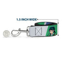 Dog Leash - The Apothecary Diaries Jinshi and Maomao Pose Blocks White/Blue/Green