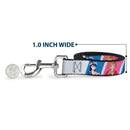 Dog Leash - The Apothecary Diaries Gyokuyo and Lihua Pose Blocks White/Pink/Blue