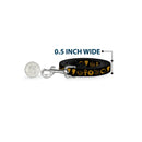 Dog Leash - Black Adam Justice Society Icons Black/Orange