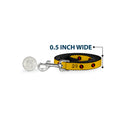 Dog Leash - Reverse Flash Logo Golden Yellow/Black/Red