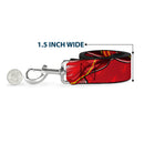 Dog Leash - The Flash 2023 2-Poses Close-Up Reds