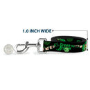Dog Leash - GREEN ARROW Action Poses Targets Black Greens