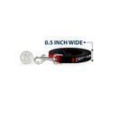 Dog Leash - HARLEY QUINN/Diamonds Black/Red/White
