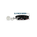 Dog Leash - Joker BRILLIANTLY TWISTED PSYCHO 2-Poses/Cards Black/Grays