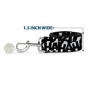 Dog Leash - Joker The Killing Joke Holding Head Pose/HA HA HA Repeat White/Black