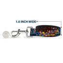 Dog Leash - SUPERMAN Action Blocks Red/Blue