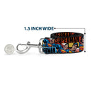 Dog Leash - SUPERMAN Action Blocks Red/Blue