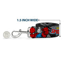 Dog Leash - THE AMAZING SPIDER-MAN Stacked Comic Books/Action Poses