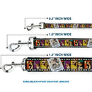 Dog Leash - Gremlins Gizmo Filmstrip Poses Multi Color